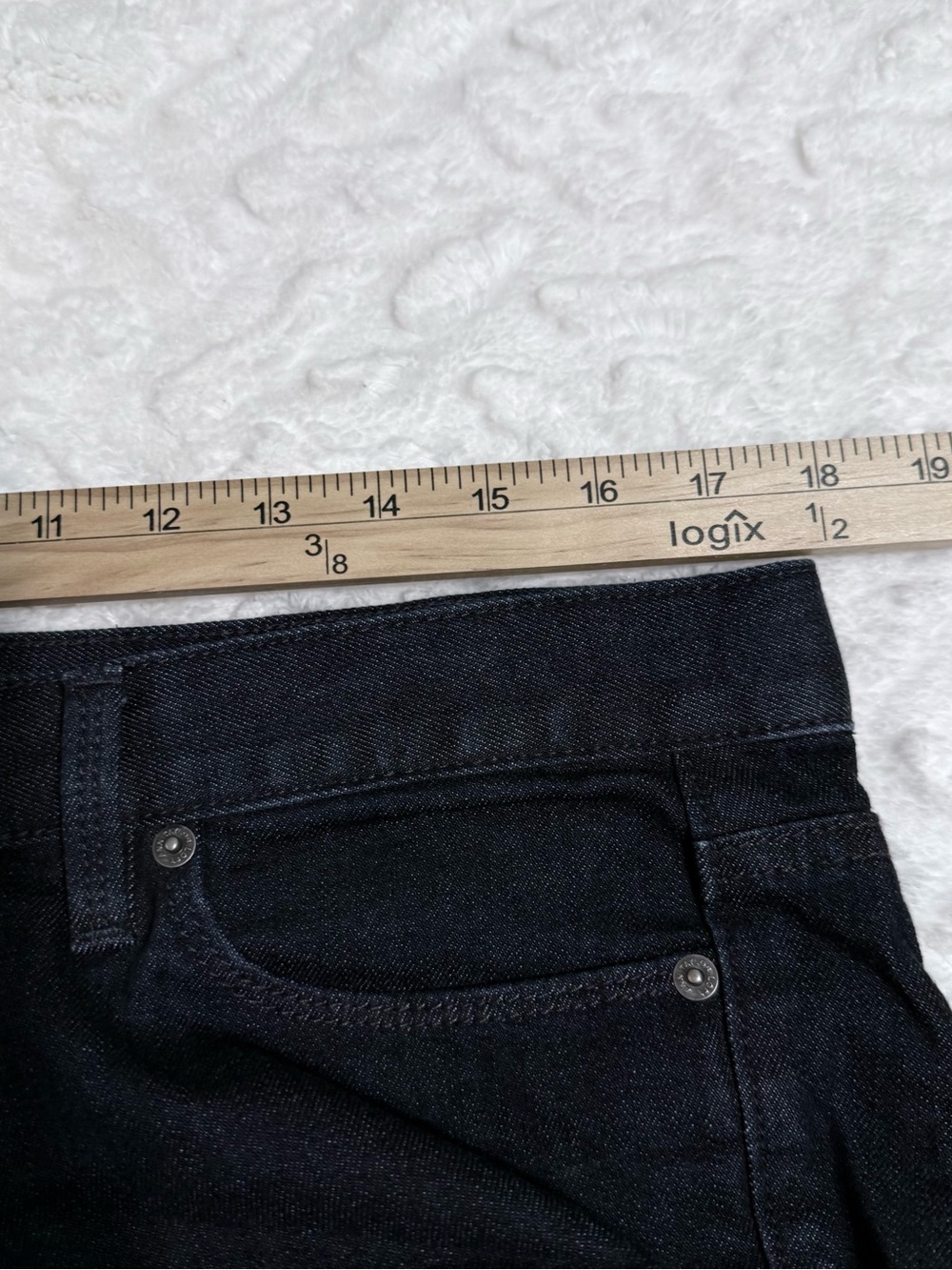 LOFT Dark Wash Denim Women's Boot Cut Jeans - Size 12 - NWOT - Picture 5 of 14